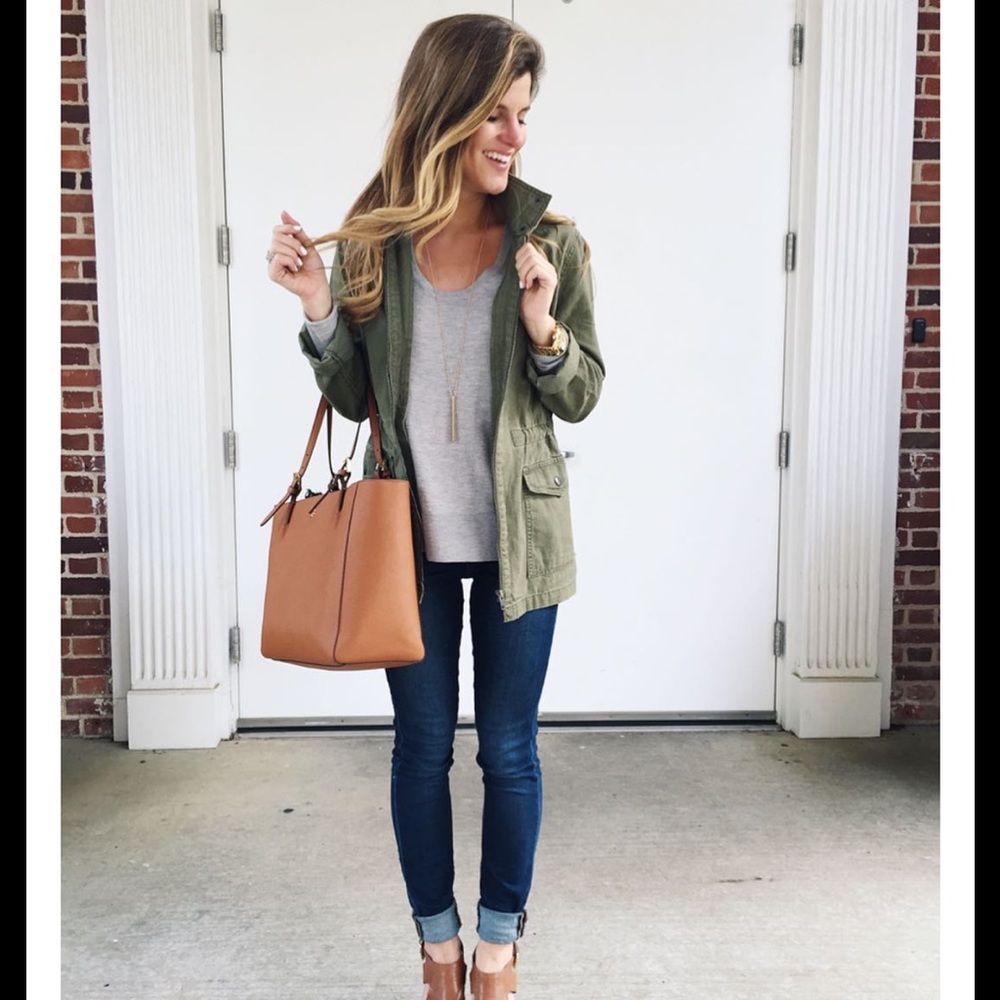 HP🎀Utility Jacket Army Green